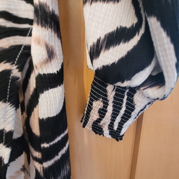 NEW Anthropologie Zebra Print Dress - Picture 6 of 16